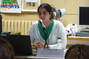 Ros, tècnica d'Ús Públic del PN Montseny. Autor: XPN