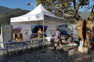 Carpa itinerant. Autor: Itinerart