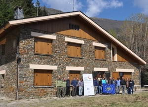 Experts a Fontmartina. Autor: Life Tritó Montseny