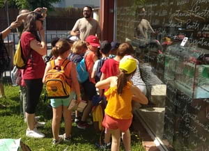 Infants durant la visita. Autor: XPN