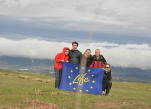 Responsables dels programes Life. Autor: Life Tritó Montseny