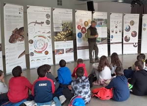 Xerrada a l'escola. Autor: Life Tritó Montseny
