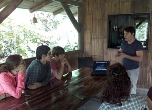 Amat presentant el projecte. Autor: XPN