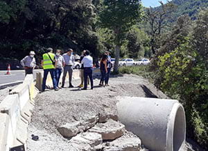 Visita d'obres. Autor: Departament de Territori <br />i Sostenibilitat