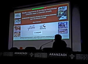 Montori durant la presentació. Autor: GRENP