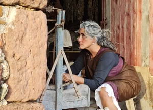 Laia Aguilà, del Talleret del Clot (Tagamanent). <br />Autor: Reserva de la Biosfera del Montseny