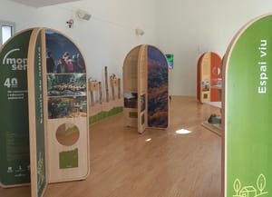 Detall de l'exposició. Autor: Ajuntament de Tagamanent