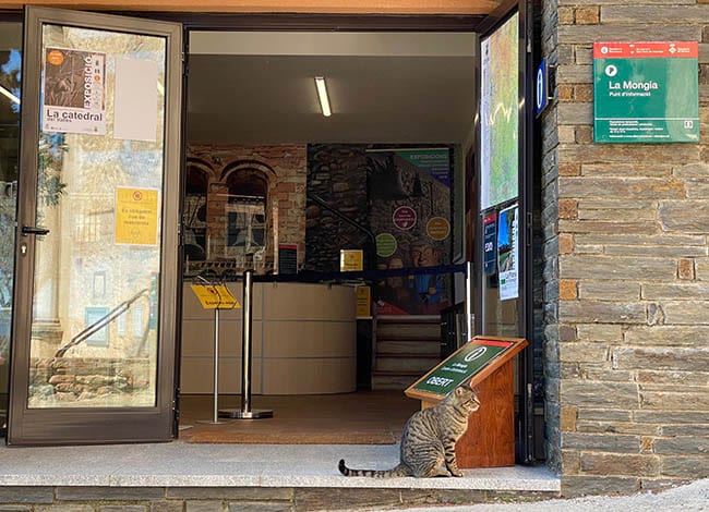 El Centre d'Informació de La Mongia, a Sant Pere de Vilamajor. Autor: Higini Herrero