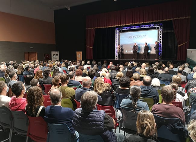 L'estrena a Arbúcies, davant tres-centes persones. Autor: Ajuntament d'Arbúcies