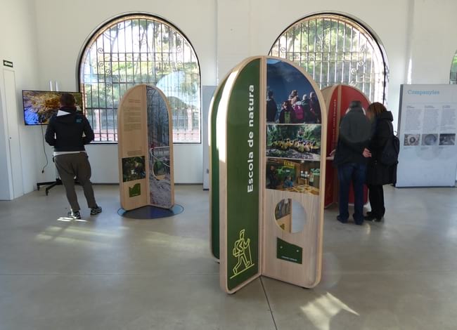 Detall de la mostra a la Casa de l'Aigua. Autor: La Casa de l'Aigua