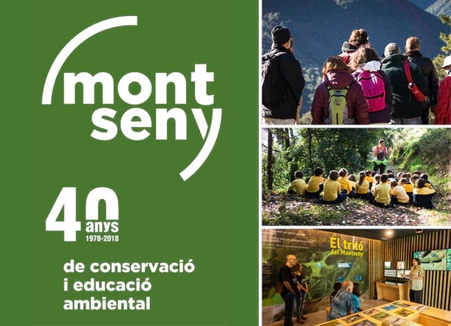 '40 anys de conservació i educació ambiental al Parc Natural i Reserva de la Biosfera del Montseny'. Autor: SCEA