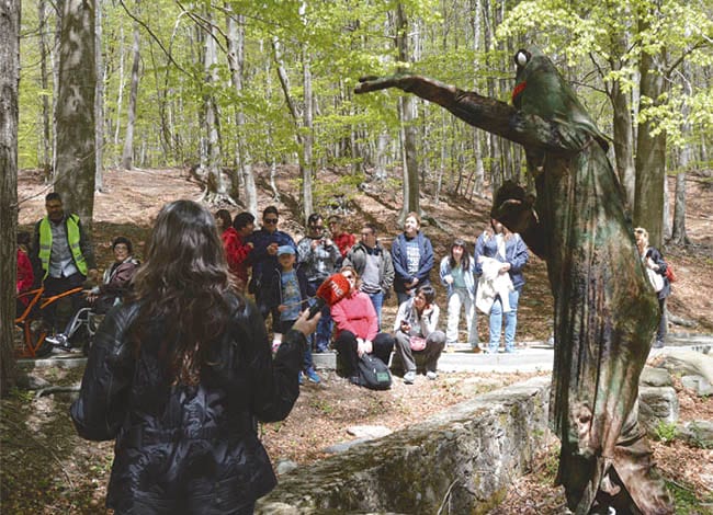 Una ruta teatralitzada inclusiva al Parc Natural del Montseny. Autor: XPN
