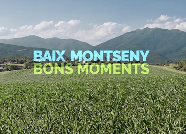 'Baix Montseny, bons moments' és el lema del video. Autor: Comunitat de Municipis del Baix Montseny