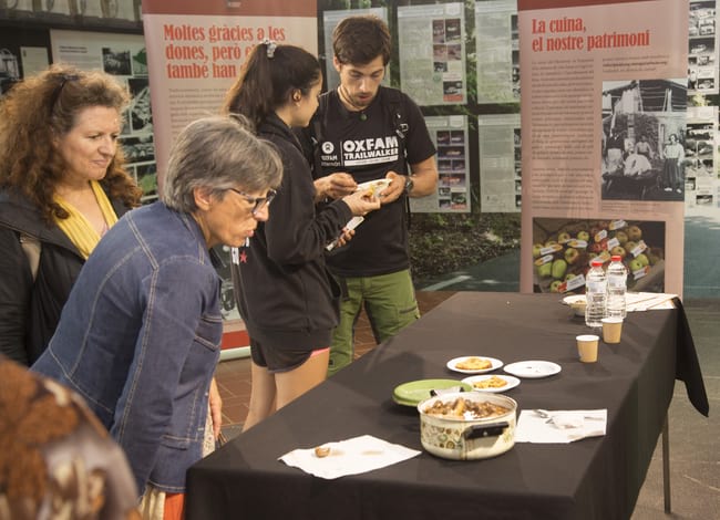 Tastet dels plats presentats a Viladrau. Autor: Mariano Pagès