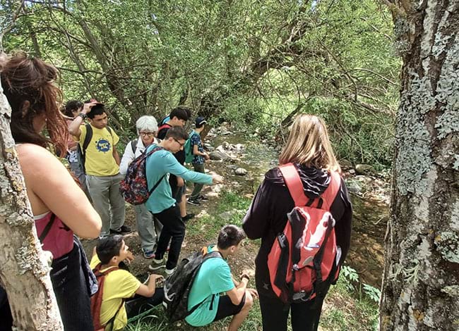 Una escola de Rubí al Parc Natural del Montseny. Autor: Anthesis / laVola