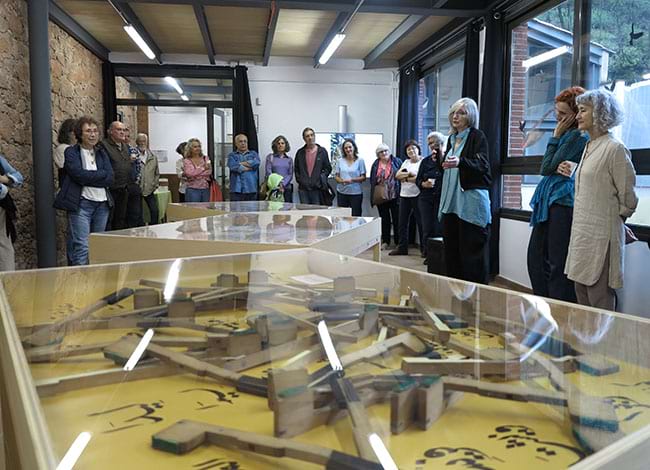 Núria Batlle comenta l'exposició