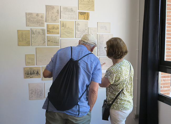 Les persones assistents van poder visitar per última vegada l'exposició 