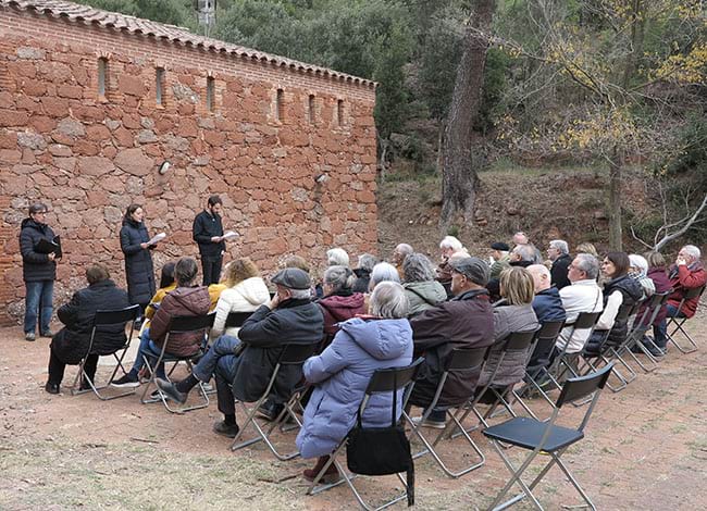 El recital, a l'exterior de la Pahissa. Autor: La Pahissa del Marquet