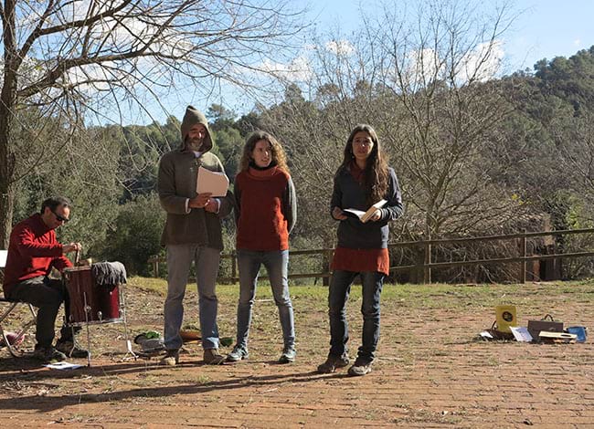 Els poetes i el músic. Autor: Joana Sardà