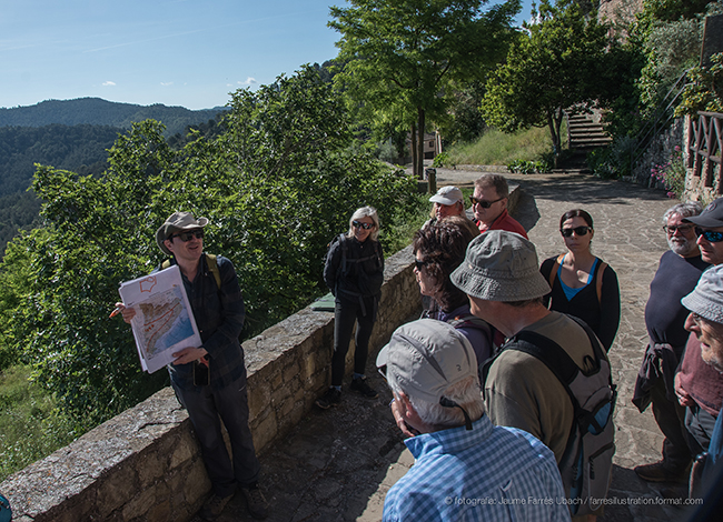 Activitat a Roca Giberta, al Parc Natural de Sant Llorenç del Munt i l'Obac. Autoria: Jaume Farrés Ubach