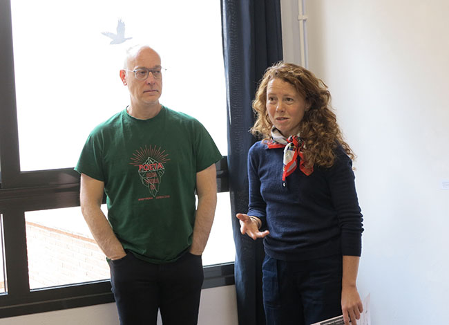 Joana Sardà i Josep Vicent, guanyador de la 9a edició del Premi Carles Hac Mor a