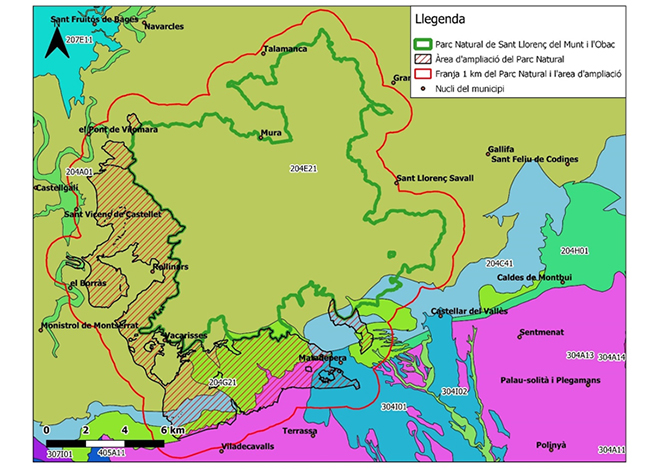 Els aqüífers del Parc Natural