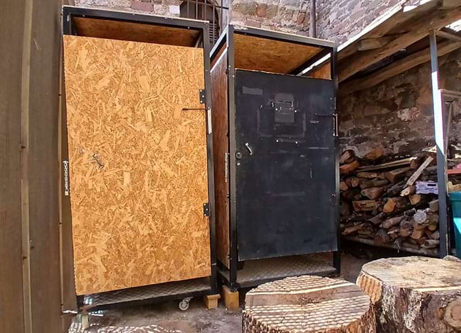 Lavabos secs per a personal i visitants de la Mola. Autor: XPN