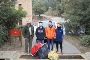 Tres dels joves voluntaris. Autor: XPN