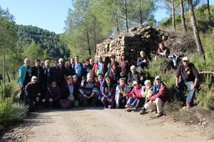 Voluntaris a les tines. Autor: Cercle Voluntaris