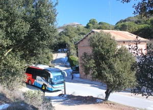 Bus Parc a Coll d'Estenalles. Autor: XPN
