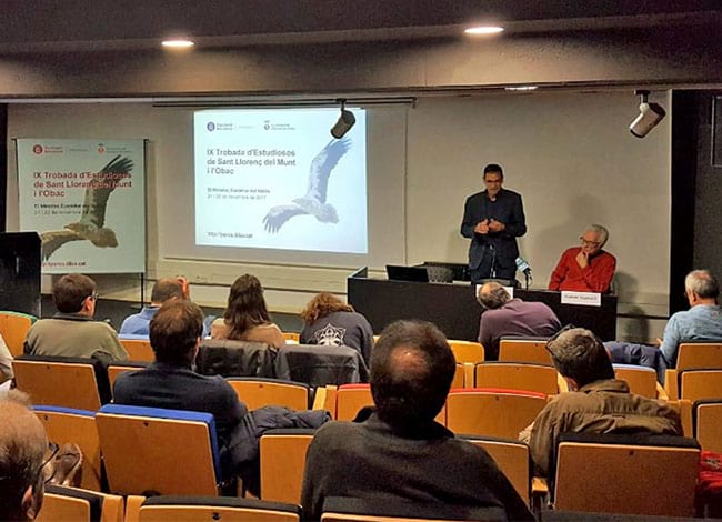 Una de les comunicacions de la Trobada<br /> d'Estudiosos del 2017. Autor: XPN