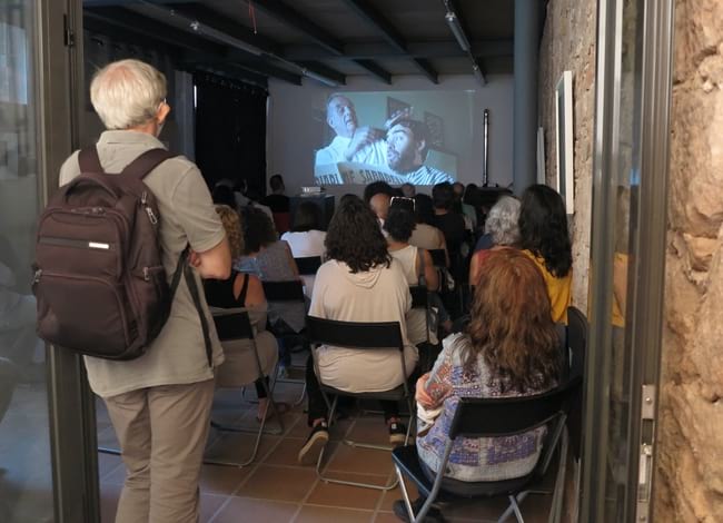 Projecció del documental a la Pahissa del Marquet. Autor: XPN