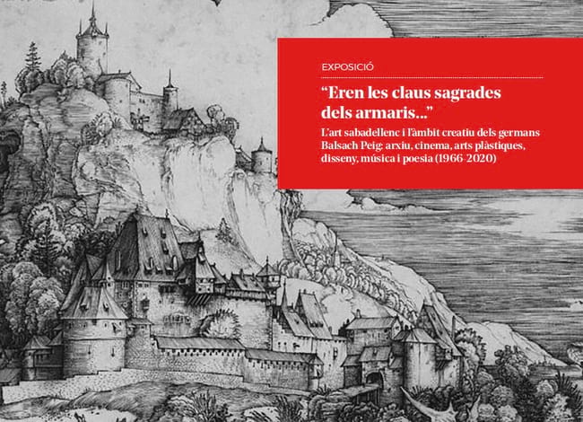 Detall del programa de l'exposició. Autora: Maria Josep Balsach