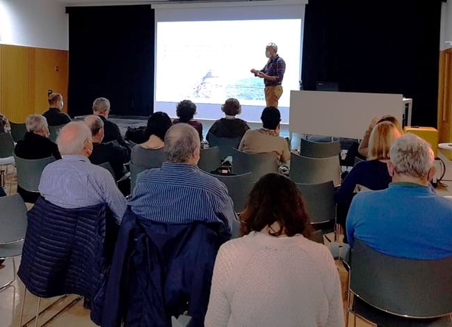 Àngel Miño, director del Parc Natural, durant el Fòrum Permanent. Autor: XPN