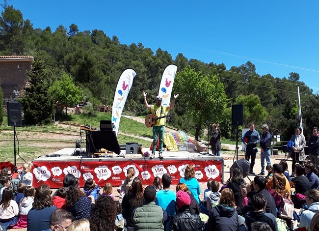 Edició anterior de la Matinal Viu el parc al Parc Natural de Sant Llorenç del Munt i l'Obac. Autor: Fusic