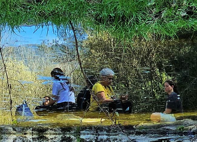 Reflexos a la riera. Autor: UAB