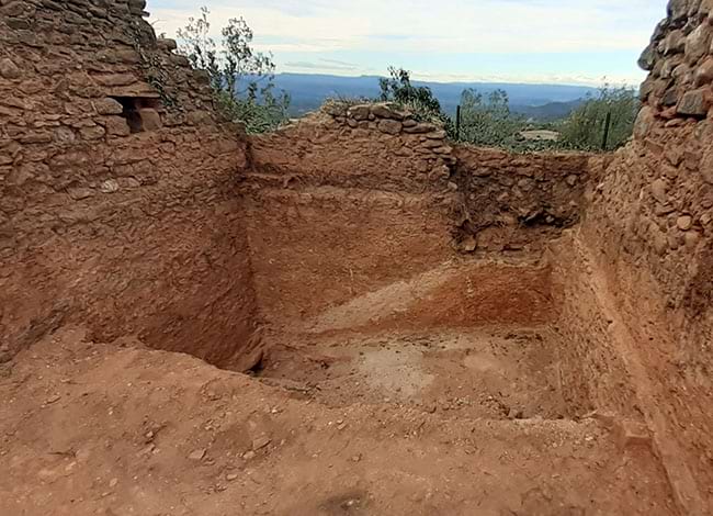 Els treballs s'han centrat en el celler. Autor: XPN