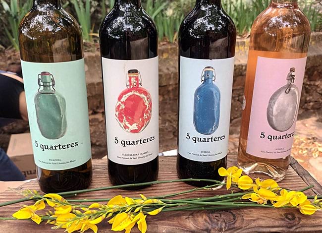 Es va poder degustar vi 5 Quarteres. Autor: XPN