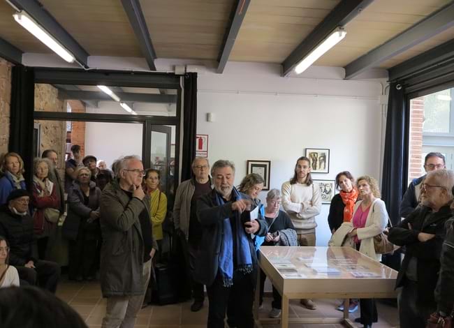 Inauguració de 'Contemplacions / sense contemplacions'. Autora: Joana Sardà