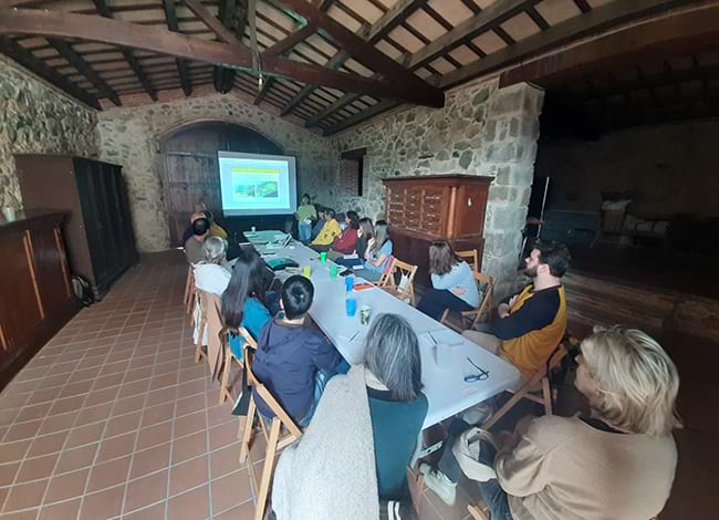 Les tècniques d'ús públic dels parcs participants van donar suport a la jornada. Autoria: XPN