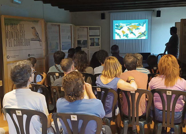 La xerrada. Autor: Museu de la Pagesia de Fogars de la Selva