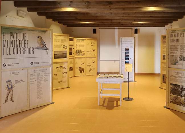 L'exposició es pot visitar a la sala polivalent. Autor: Museu de la Pagesia de Fogars