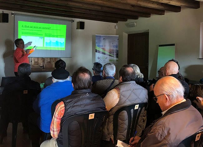 La xerrada va omplir la sala del Museu. Autor: MPFS