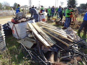 Deixalles recollides. Autor: Fundació Lotus Blau