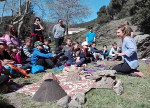 Infants a Hortsavinyà. Autor: Viu el parc / CIMA