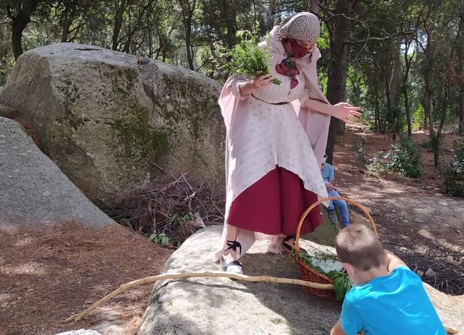 Ruta teatralitzada 'Camins', al Parc del Montnegre<br /> i el Corredor. Autor: CIMA