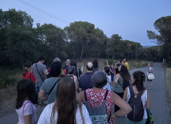 Passejada nocturna. Autor: Museu de la Pagesia de Fogars de la Selva