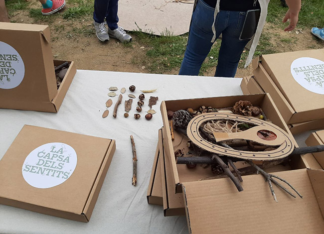 Material que s'utilitza per a l'activitat de 