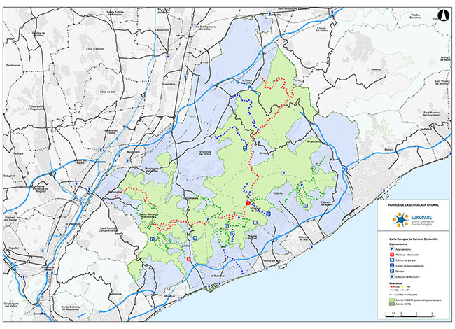 Mapa de l'àmbit de la CETS