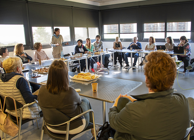 La reunió de treball de dijous a Teià. Autor: XPN